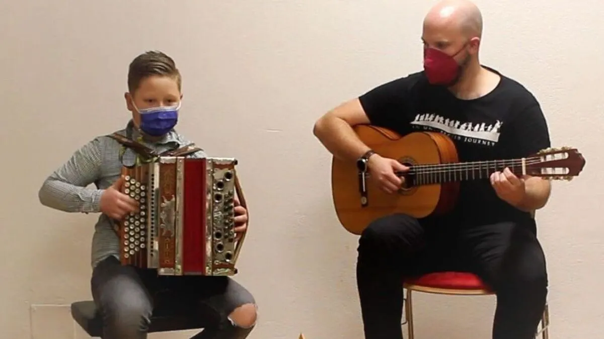 Die musikalischen Weihnachtsgrüße wurden heuer per Video gesendet. 