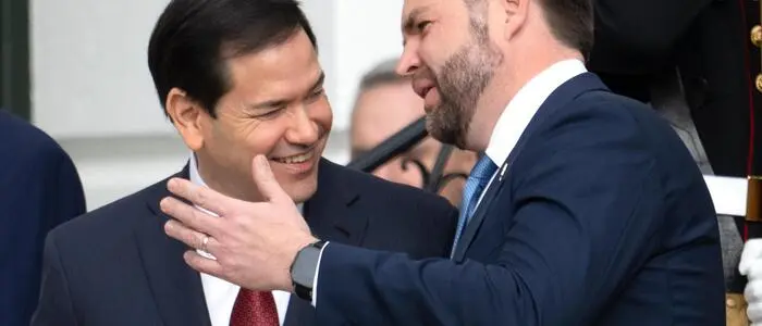 US-Außenminister Marco Rubio und US-Vizepräsident JD Vance