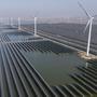 Gigantische Solarfarm an der Ostküste Chinas  