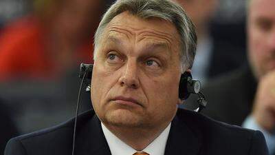 Viktor Orban in Sorge