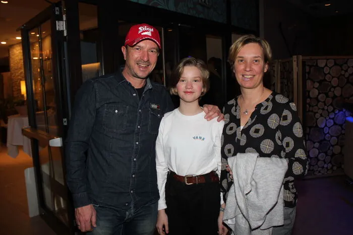 Pointners Familie, mit der er im Salzkammergut auf Urlaub weilt