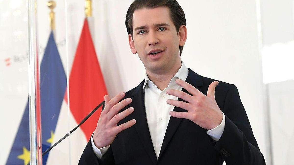 Bundeskanzler Sebastian Kurz (ÖVP)