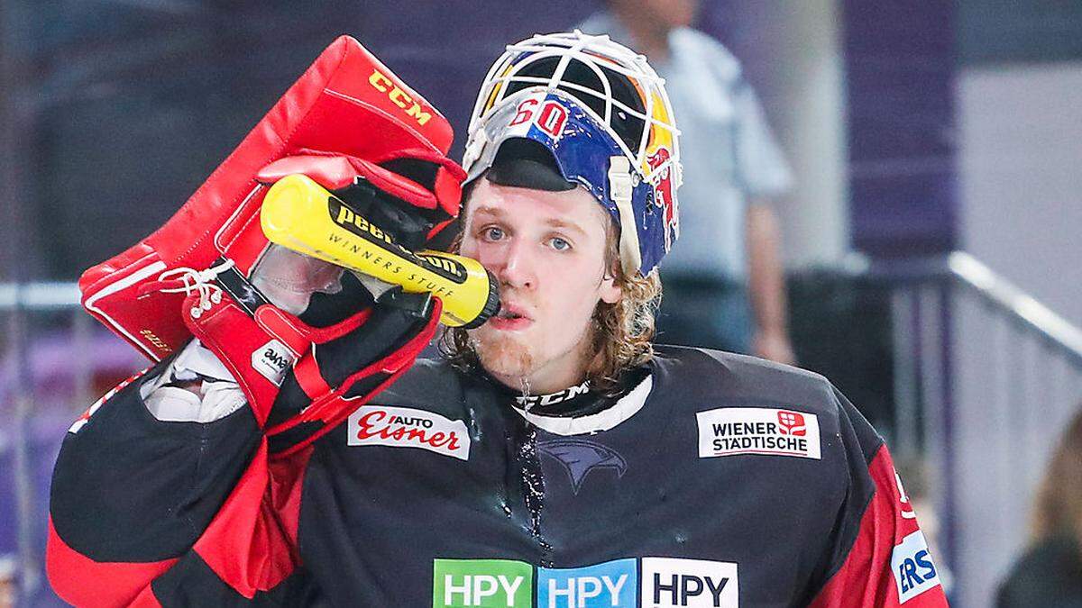 Salzburg-Torhüter Lukas Herzog feiert gegen Tschechien seine WM-Premiere