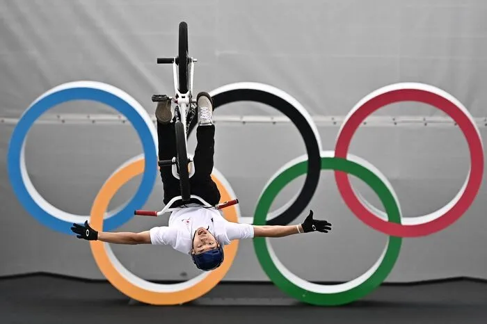 Bei den Olympischen Spielen in Tokio zeigte Japans Rim Nakamura sein ganzes Können.