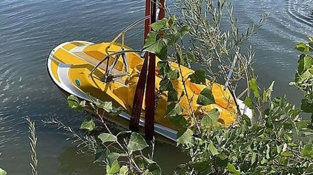 Das Tretboot war im September des Vorjahres untergegangen