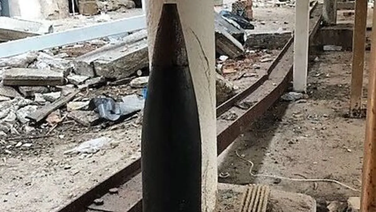 Der Entminungsdienst hat die Kriegsrelikte gesichert und abtransportiert