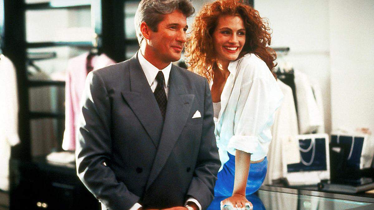 Julia Roberts an der Seite von Richard Gere in &quot;Pretty Woman&quot;