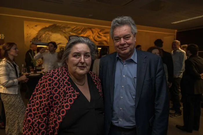 Die hohe Kulturpolitik aus Wien reiste nach Graz: Vizekanzler Werner Kogler mit der grünen Kultursprecherin Eva Blimlinger