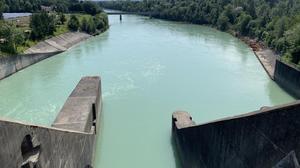 Auch beim Verbund-Kraftwerk Feistritz im Rosental (Bild) wird der Stausee abgesenkt