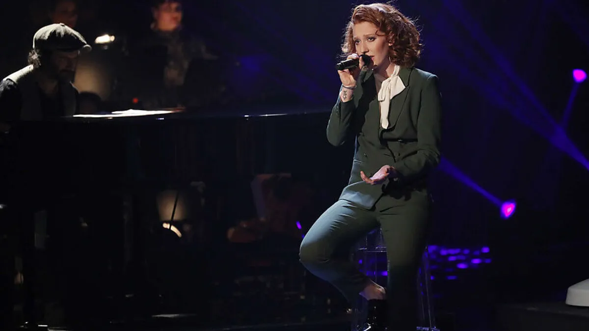 Mit einer Birdy-Nummer ins Finale: Anna Heimrath 