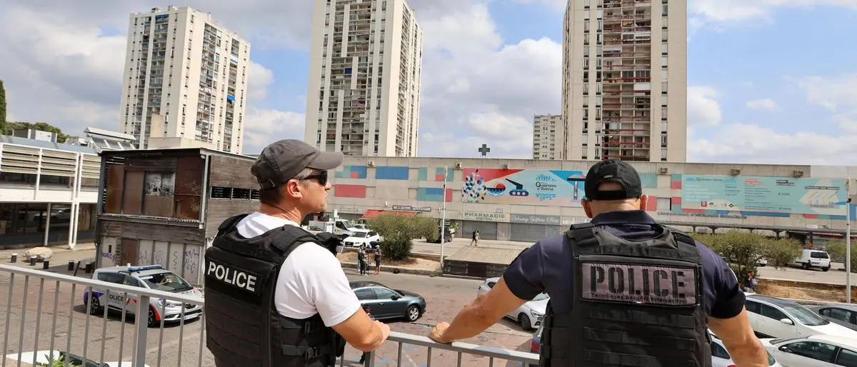 The CitÃ of Pissevin in Nimes after 2 dead in drug violence French police officers patrol in the CitÃ of Pissevin , popular neighbourhood in Nimes, France on August 25, 2023, three days after a 10 and 18 years boys has been shot dead in suspected drugs-related violence A series of violent incidents in regional towns in southern France, usually related to the drugs trade, have led to increased fears about crime and promises of new police resources from the French government. Photo by Patrick Aventurier/ABACAPRESS.COM Nimes France PUBLICATIONxNOTxINxFRAxESPxUKxUSAxBELxPOL Copyright: xAventurierxPatrick/ABACAx 865131_097 AventurierxPatrick/ABACAx 865131_097