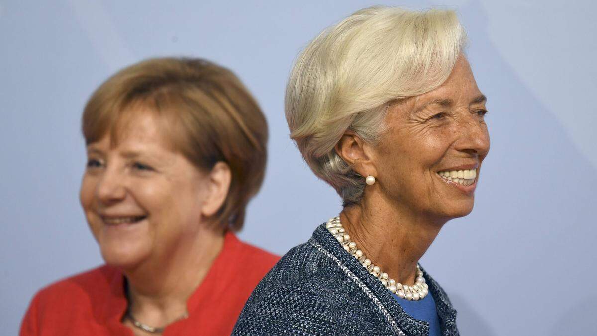 Getarnt als Angela Merkel attackierten Cyberbetrüger EZB-Chefin Christine Lagarde 