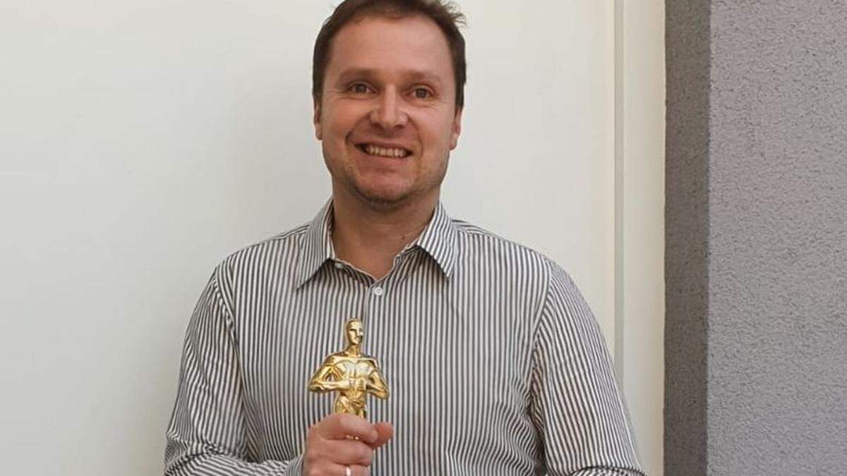 Peter Zoppoth gewann bei den &quot;Best Shorts Competitions&quot; seine erste goldene Statue in der Filmwelt. 
