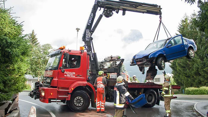 Am Auto entstand erheblicher Sachschaden