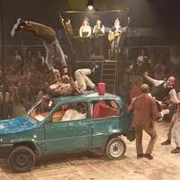 Die Show „Pandax“ bot rasante Action, aber auch Humor und Poesie