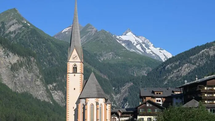 Eine Kirche in Heiligenblut