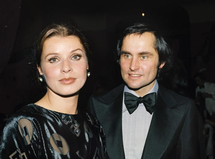Senta Berger mit Michael Verhoeven in München 1974