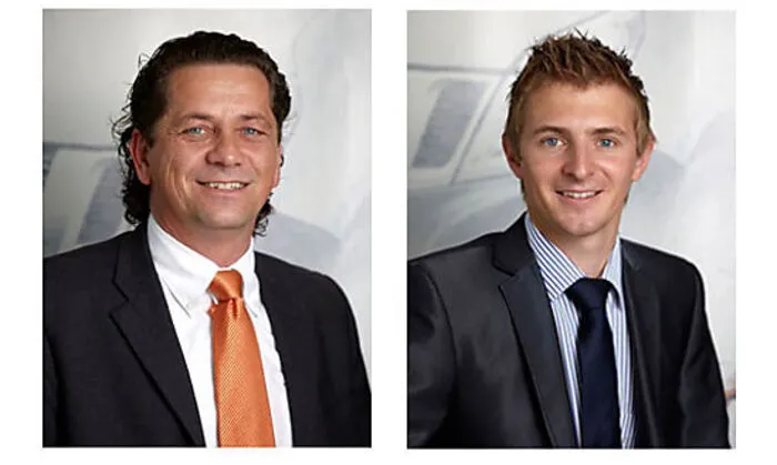 Andreas Patzelt und Rupert Fritz
