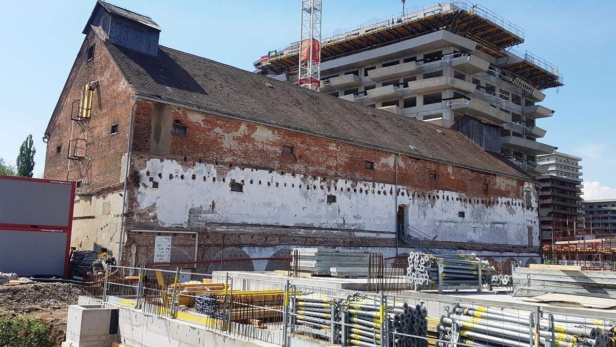 Die alte Tennenmälzerei auf den Reininghaus-Gründen in Graz wollte Riegler zum Museum machen