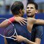 Nadal und Thiem nach dem letztjährigen Viertelfinal-Hit in New York