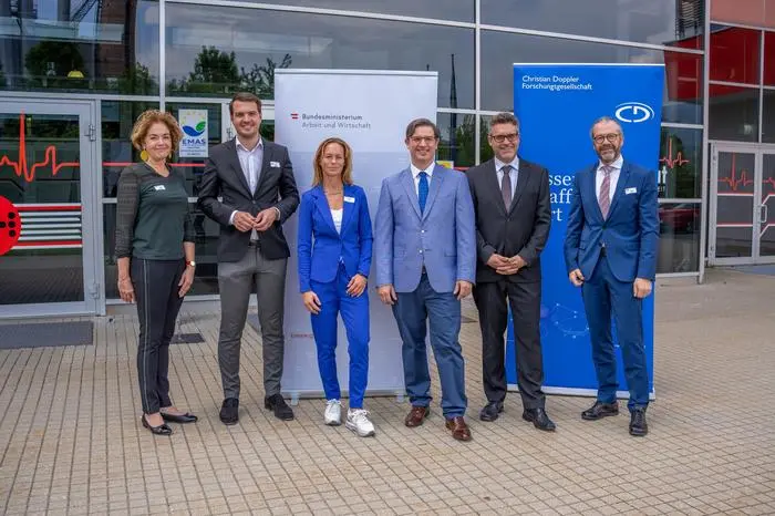 Das Team des neuen Zentrums an der FH Villach