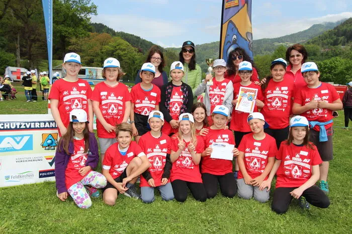 Platz 3 für die Volksschule Sittersdorf
