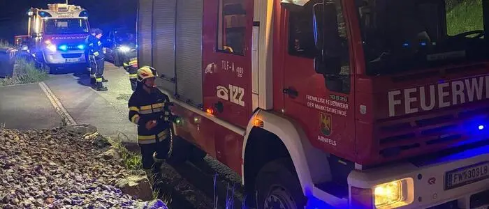In Arnfels wurde nach einer abgängigen Person gesucht