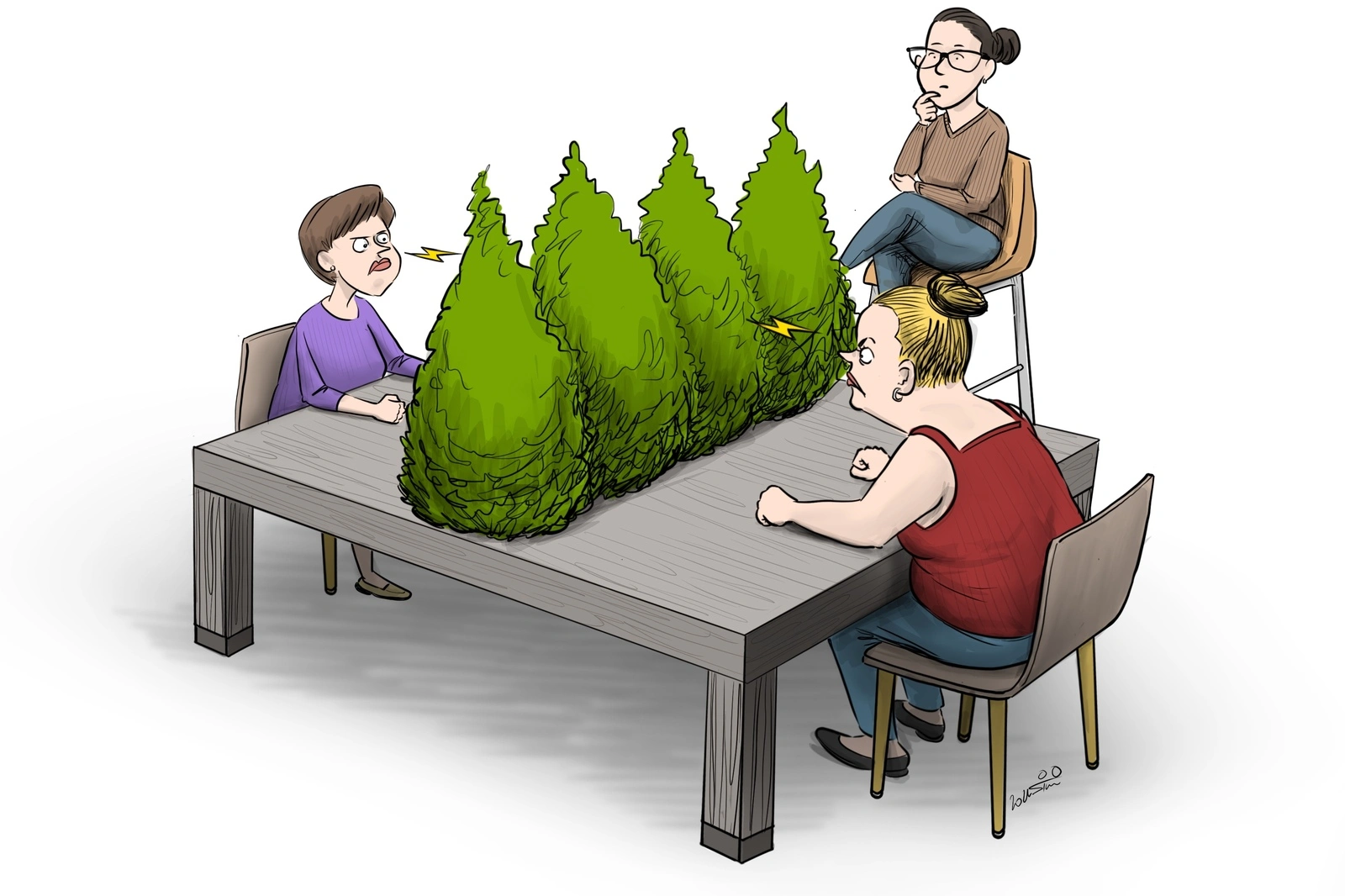 Jeder Zweite hatte schon einmal einen Nachbarschaftskonflikt