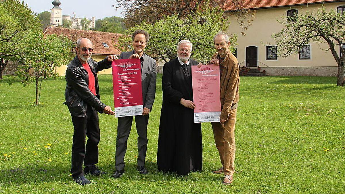 Christoph Warzilek, Siegi Hoffmann, Siegfried Stattmann und Robert Gritsch (von links)