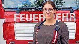 Feuerwehrfrau Carina Müller 