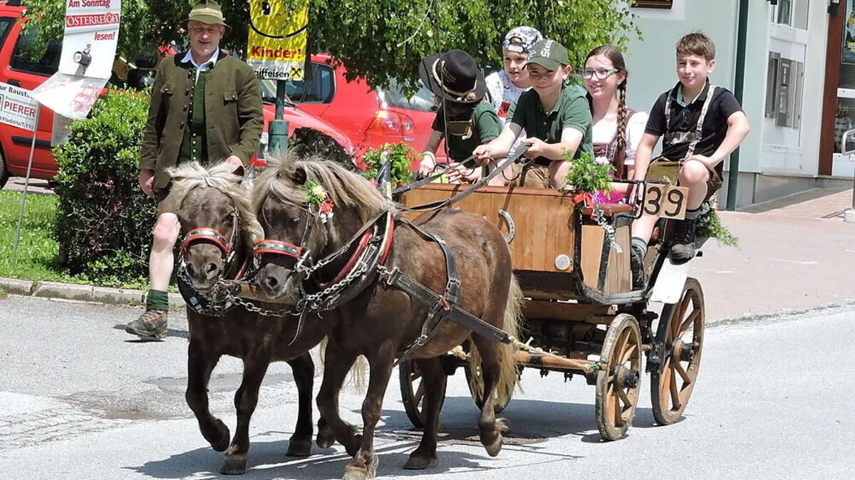 Auch die Jugend hält die Zügel schon fest in der Hand