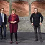 Lukas Crepaz (kaufmännischer Direktor), Helga Rabl-Stadler (Präsidentin) und Markus Hinterhäuser (Intendant)
