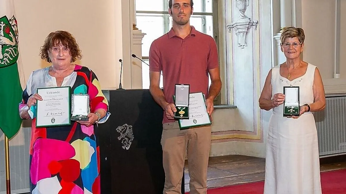 Elisabeth Wondrack, Christian Kreuzmann, Edeltraud Schröttner 