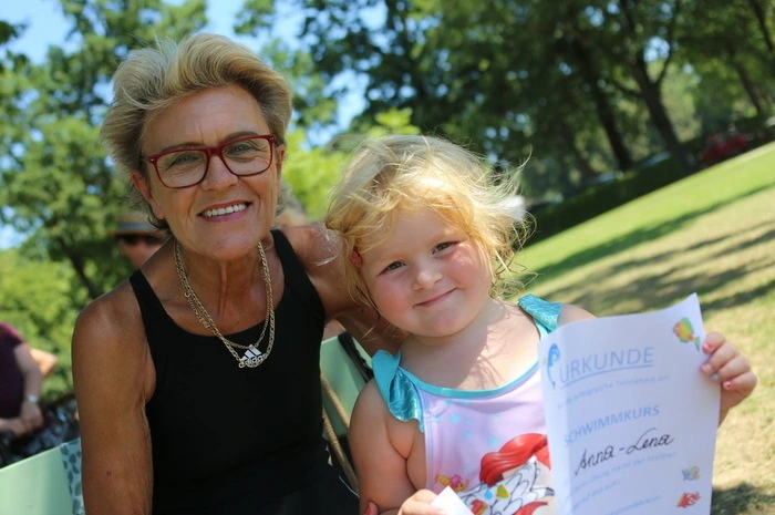 Anna Lena (3) war die jüngste Teilnehmerin in Mureck.