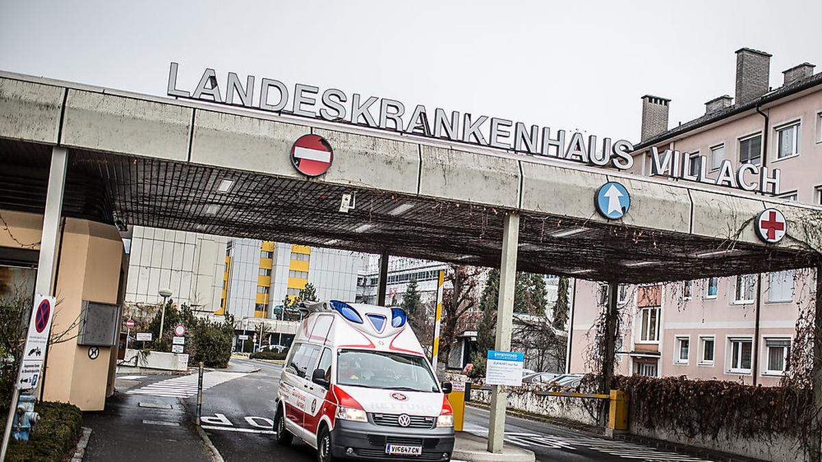 Der Verletzte wurde ins LKH Villach gebracht