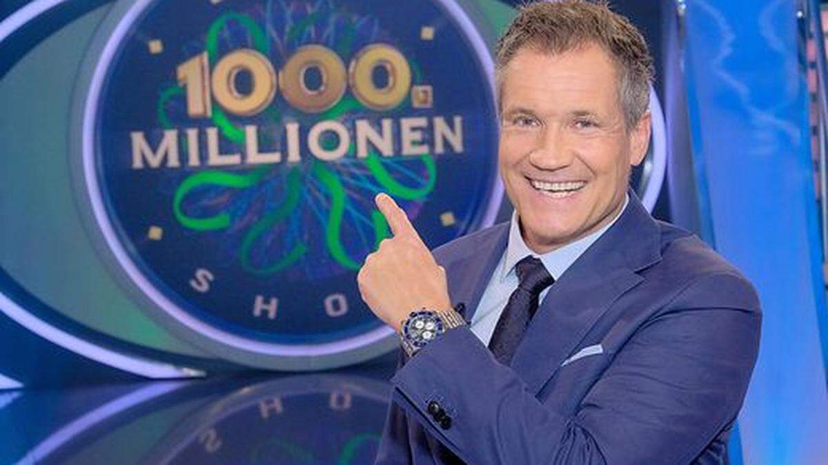 Armin Assinger moderiert seit 2002 die „Millionenshow“