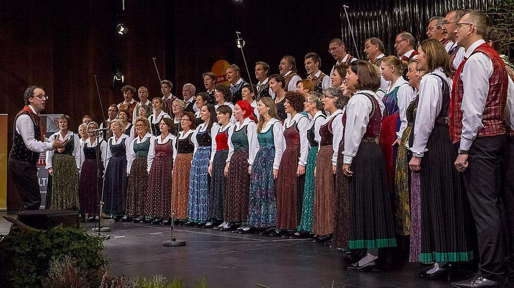 Die Singgemeinschaft Oisternig war "Chor des Jahres 2014"