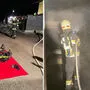 Die FF Vasoldsberg wurde am Donnerstagnachmttag alarmiert. Ein Zimmer im Obergeschoß stand in Brand