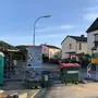 Die Baustelle im Bereich Fichtlplatz in Leoben-Lerchenfeld