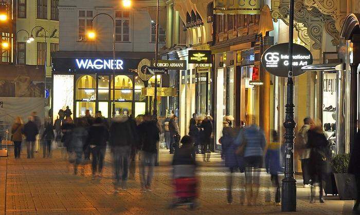 Platz 10 - der Wiener Kohlmarkt