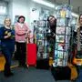 Team, Stadtbibliothek, Mediathek, Dingeborg, Graz am 08.01.2025