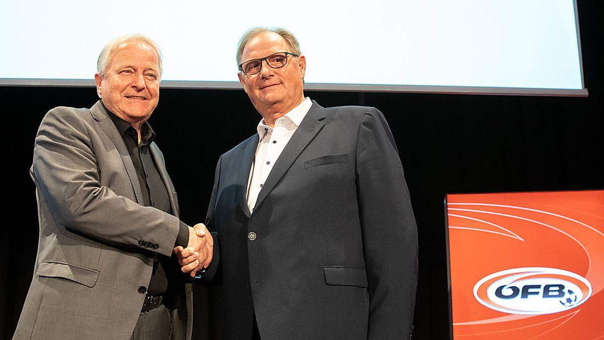 Ergeht es Gerhard Milletich (rechts) wie Vorgänger Leo Windtner?