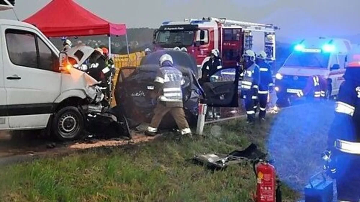 Einsatz auf der B 64 bei St. Ruprecht an der Raab.