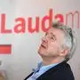 Michael O'Leary heute im Pressegespräch in Wien 