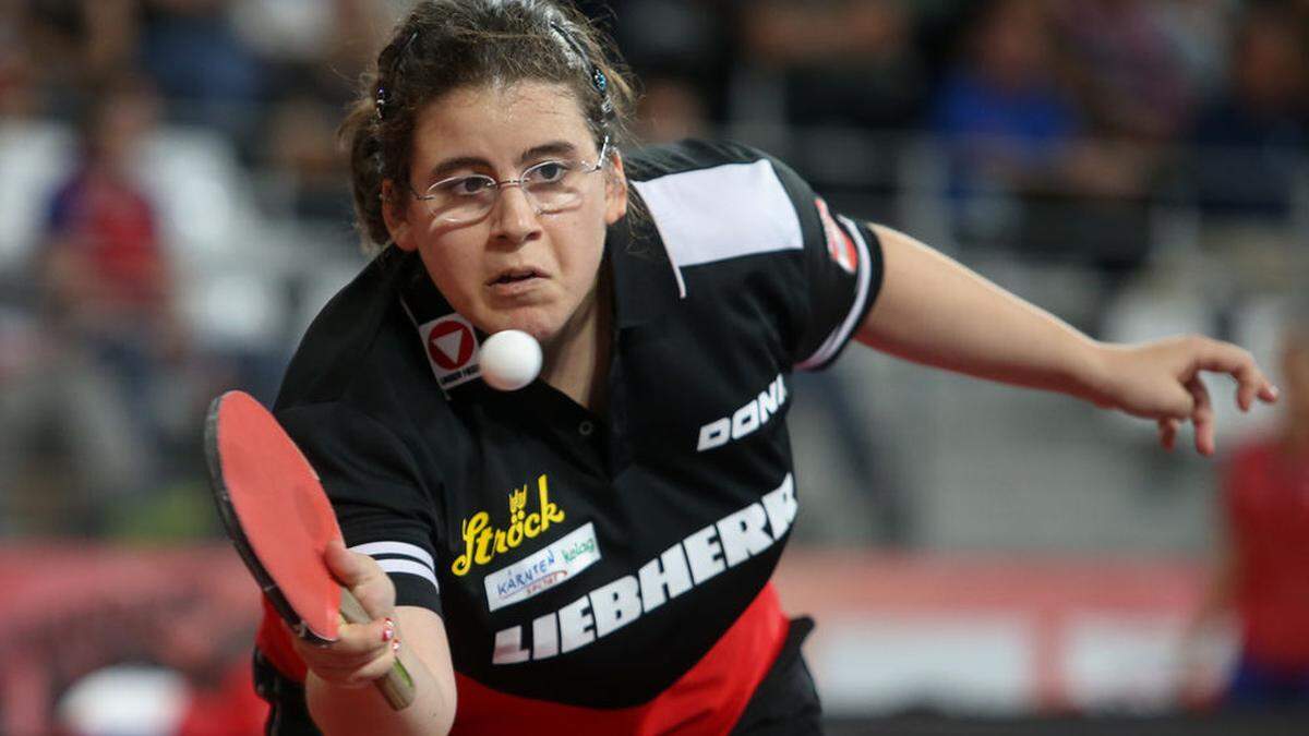 Amelie Solja führte TTC CarinthiaWinds Villach zum 3:1-Erfolg in der Champions League