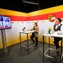 Claudia Lux und Timm Bodner stellten die kritischen Fragen 
