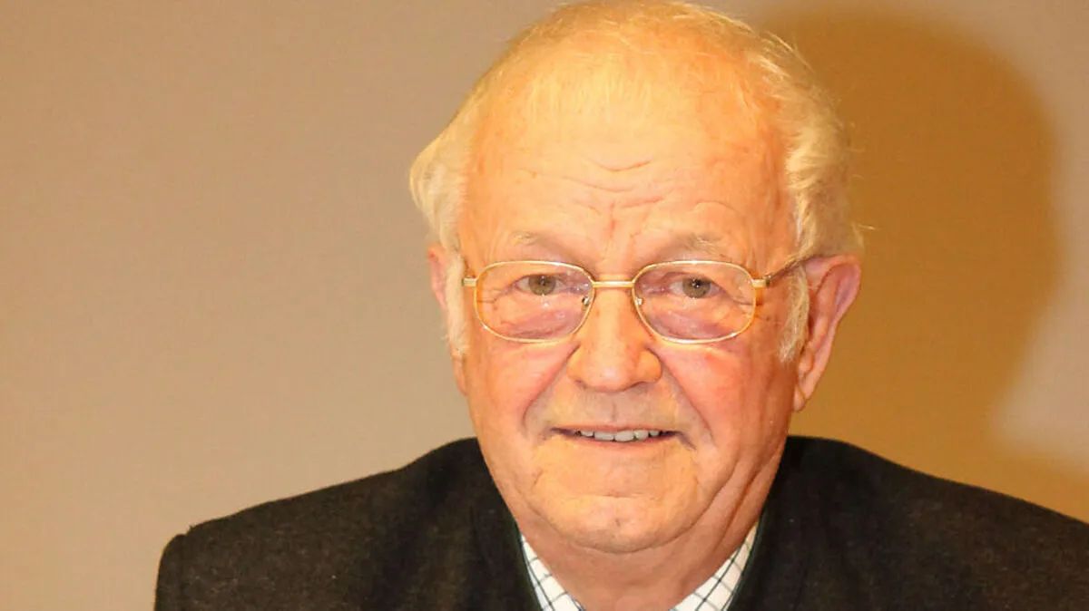 Erstes Buch mit 78 Jahren: Adolf Lesky