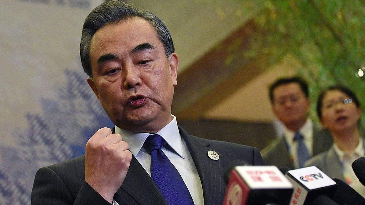 Chinas Außenminister Wang Yi