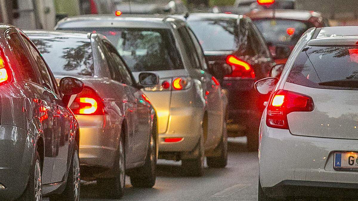 Autlenker in Graz stehen vielerorts auf der Bremse