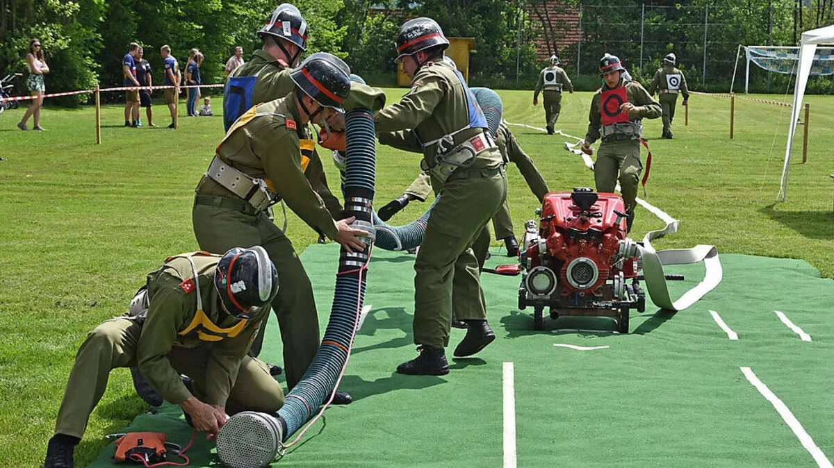 Volle Konzentration beim Bereichsleistungsbewerb